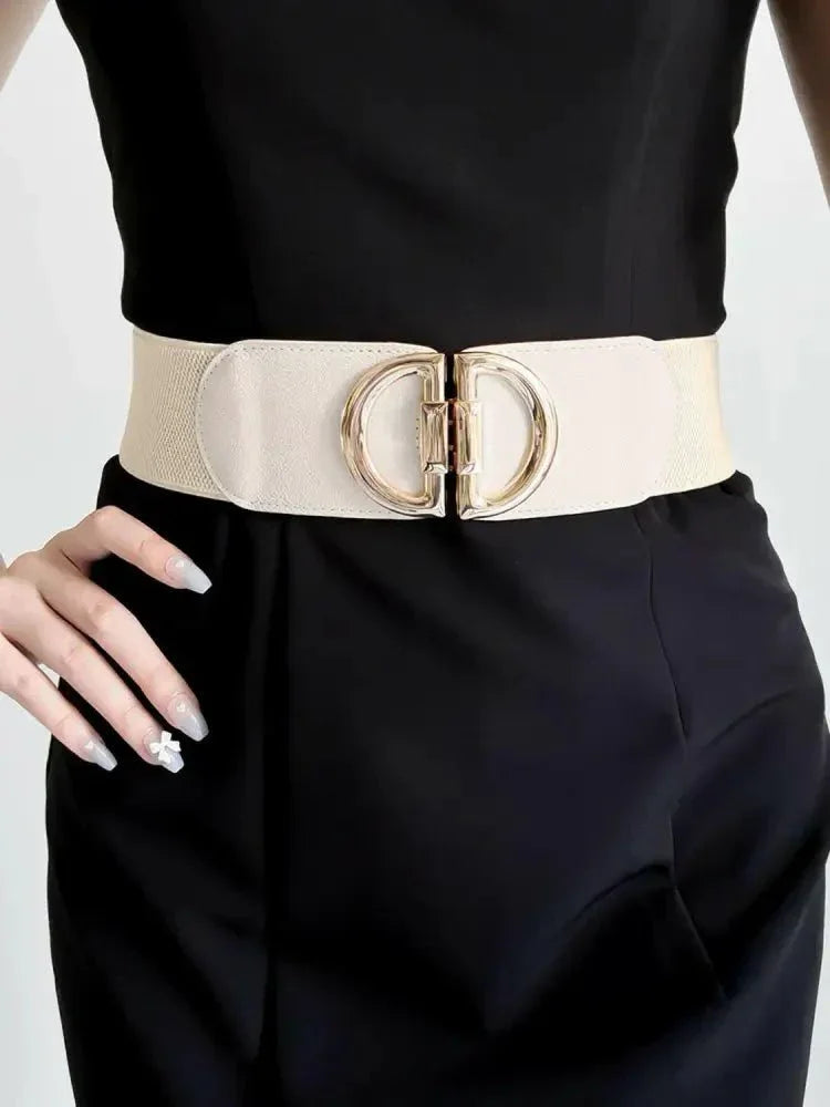 D Buckle Elastic Belt - Update AvenueTrendsi100100090955520100100090955520D Buckle Elastic BeltCaramel