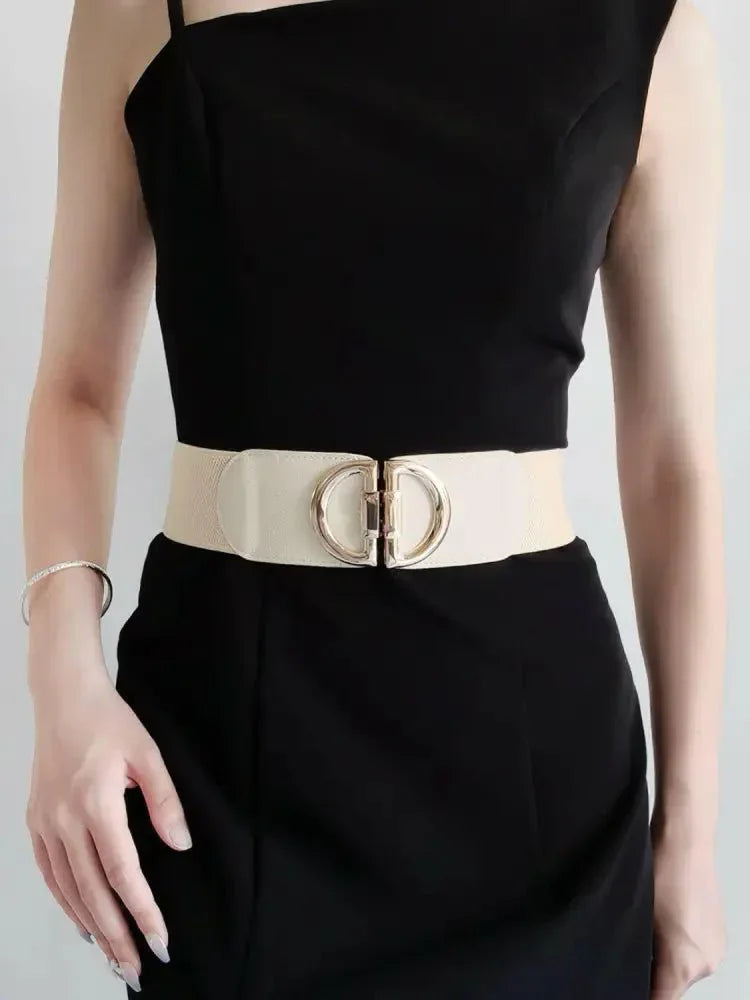 D Buckle Elastic Belt - Update AvenueTrendsi100100090955520100100090955520D Buckle Elastic BeltCaramel