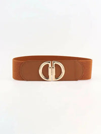 D Buckle Elastic Belt - Update AvenueTrendsi100100090955520100100090955520D Buckle Elastic BeltCaramel