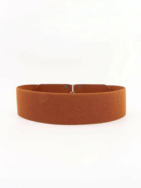 D Buckle Elastic Belt - Update AvenueTrendsi100100090955520100100090955520D Buckle Elastic BeltCaramel