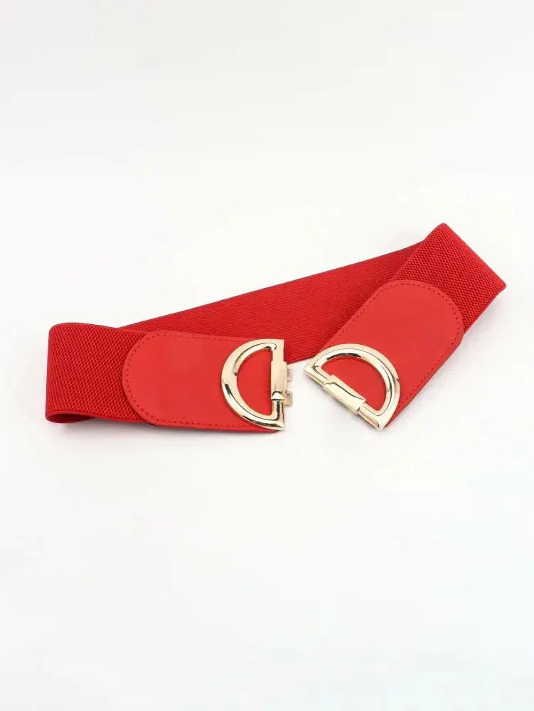 D Buckle Elastic Belt - Update AvenueTrendsi100100090955864100100090955864D Buckle Elastic BeltRed