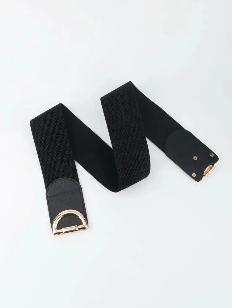 D Buckle Elastic Belt - Update AvenueTrendsi100100090956378100100090956378D Buckle Elastic BeltBlack