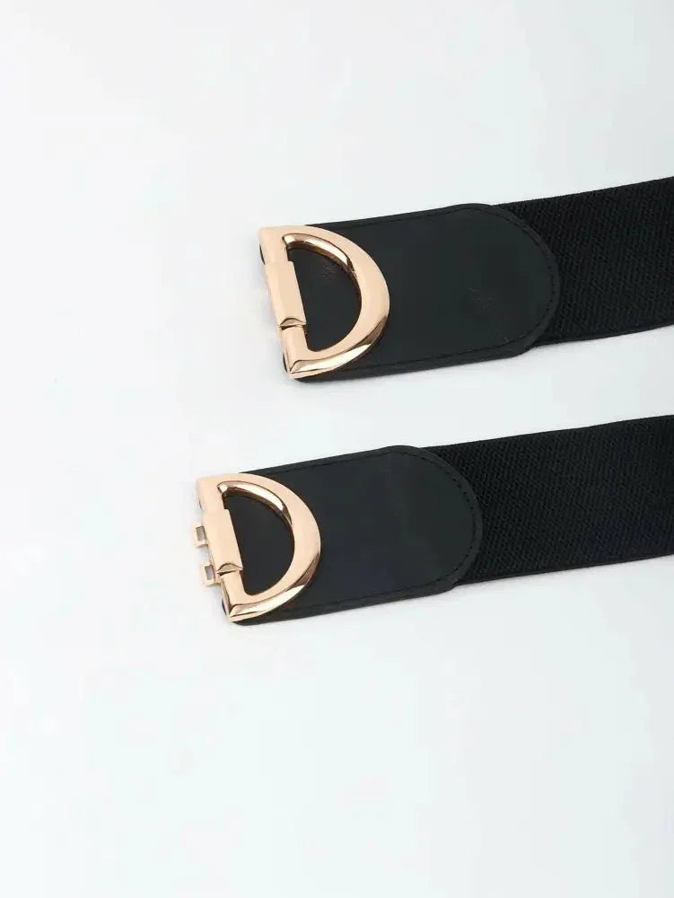 D Buckle Elastic Belt - Update AvenueTrendsi100100090956378100100090956378D Buckle Elastic BeltBlack