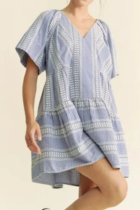 Davi & Dani Embroidered Stripe Ruffled Gingham Mini Dress - Update AvenueEffortless Elegance: DressesTrendsi1001000434016141001000434016140e00ecbb23c542d7ae9e791b51fd2623 - Max - OriginNavy Blue