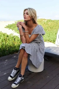 Davi & Dani Jacquard V - Neck Flutter Cap Sleeve Tiered Dress - Update AvenueEffortless Elegance: DressesTrendsi100100373431766100100373431766c7553808c250414a9eff21a62d5c2f56 - Max - OriginBlack Ivory