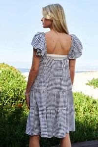 Davi & Dani Jacquard V - Neck Flutter Cap Sleeve Tiered Dress - Update AvenueEffortless Elegance: DressesTrendsi100100373431766100100373431766ae74683ddca54e9a8ed55e5474d42836 - Max - OriginBlack Ivory