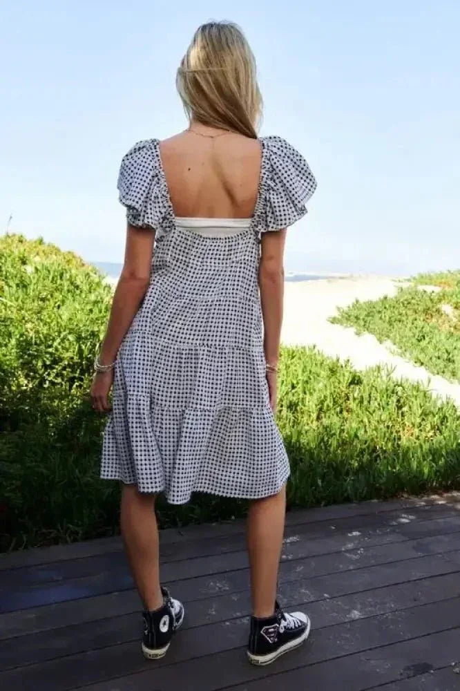 Davi & Dani Jacquard V - Neck Flutter Cap Sleeve Tiered Dress - Update AvenueEffortless Elegance: DressesTrendsi1001003734317661001003734317669855a5d88c464fbe919c207f1f5b855c - Max - OriginBlack Ivory