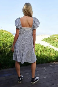 Davi & Dani Jacquard V - Neck Flutter Cap Sleeve Tiered Dress - Update AvenueEffortless Elegance: DressesTrendsi1001003734317661001003734317669855a5d88c464fbe919c207f1f5b855c - Max - OriginBlack Ivory