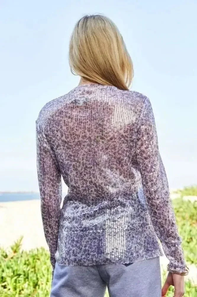 Davi & Dani Sequin Mock Neck Long Sleeve Mesh Top - Update AvenueTrendsi100100385131916100100385131916f20ea8c3 - be34 - 43dc - aa2e - 491712a828e8 - MaxLilac