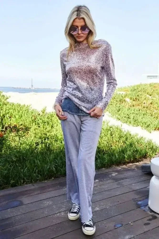 Davi & Dani Sequin Mock Neck Long Sleeve Mesh Top - Update AvenueTrendsi10010038513191610010038513191671496fe9 - ed68 - 49f4 - a634 - 7e8a07ad698f - MaxLilac