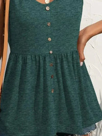 Decorative Button Wide Strap Tank - Update AvenueTrendsi1001008303512791001008303512792e833adf - fe08 - 48b8 - bc19 - f2074d78a35f - Max - OriginDeep Teal