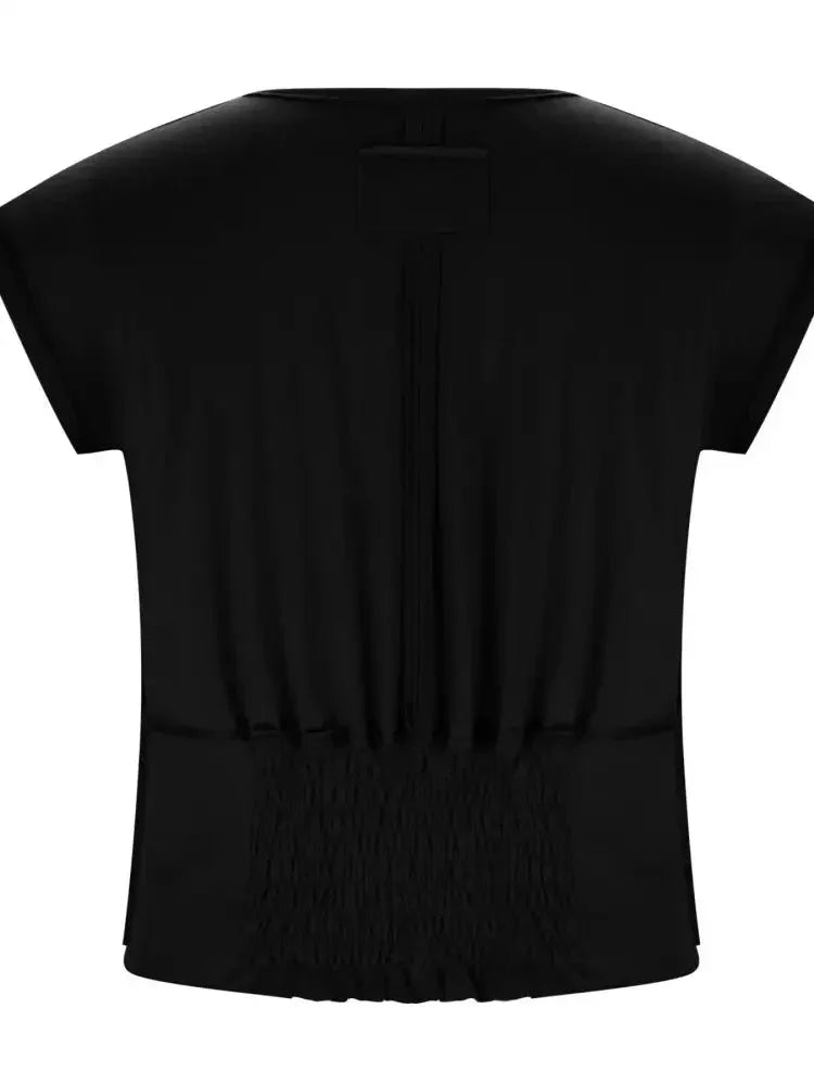 Deep V - Neck Cropped T-Shirt - Update AvenueT-ShirtsTrendsi10010087971315010010087971315067faf59a76d2450faaecb05a9ee1e455 - Max - OriginBlack