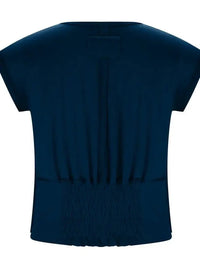 Deep V - Neck Cropped T-Shirt - Update AvenueT-ShirtsTrendsi100100879714599100100879714599c95effea832043d7b32a7a0aeba7f914 - Max - OriginNavy Blue