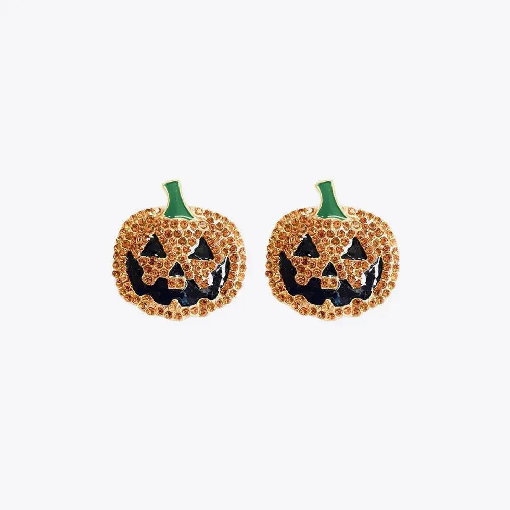 Demon Pumpkin Rhinestone Alloy Earrings - Update AvenueHalloweenTrendsi101300599121198101300599121198d4cdca0a029346a59f4899830d008124 - MaxCaramel