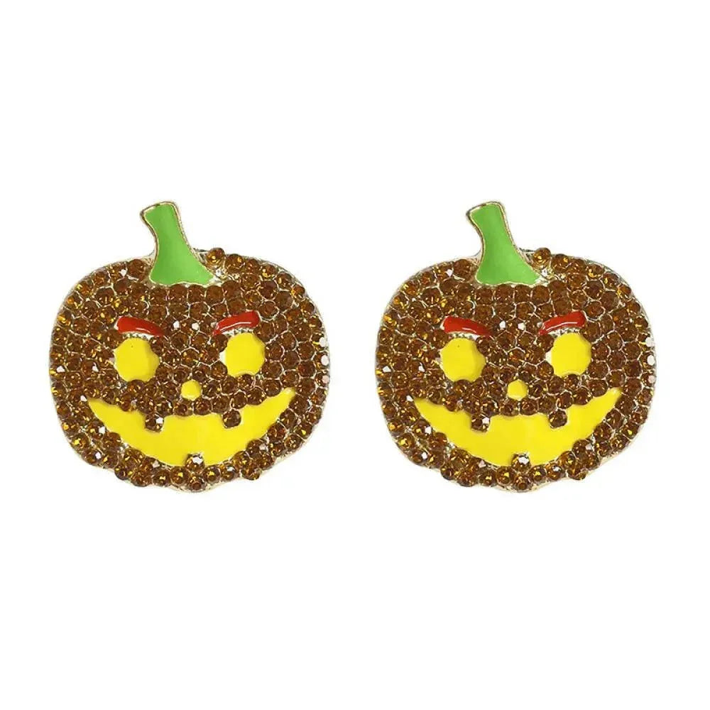 Demon Pumpkin Rhinestone Alloy Earrings - Update AvenueHalloweenTrendsi1013005991275301013005991275309d26bd5c55af4bc08fe273053d51cc73 - MaxYellow