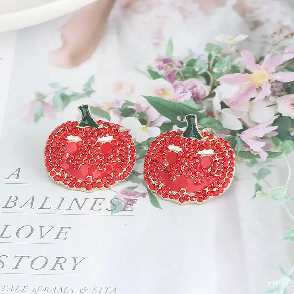Demon Pumpkin Rhinestone Alloy Earrings - Update AvenueHalloweenTrendsi1013005991280471013005991280473aea646ce4984a5bb4ad1823305f949b - MaxDeep Red