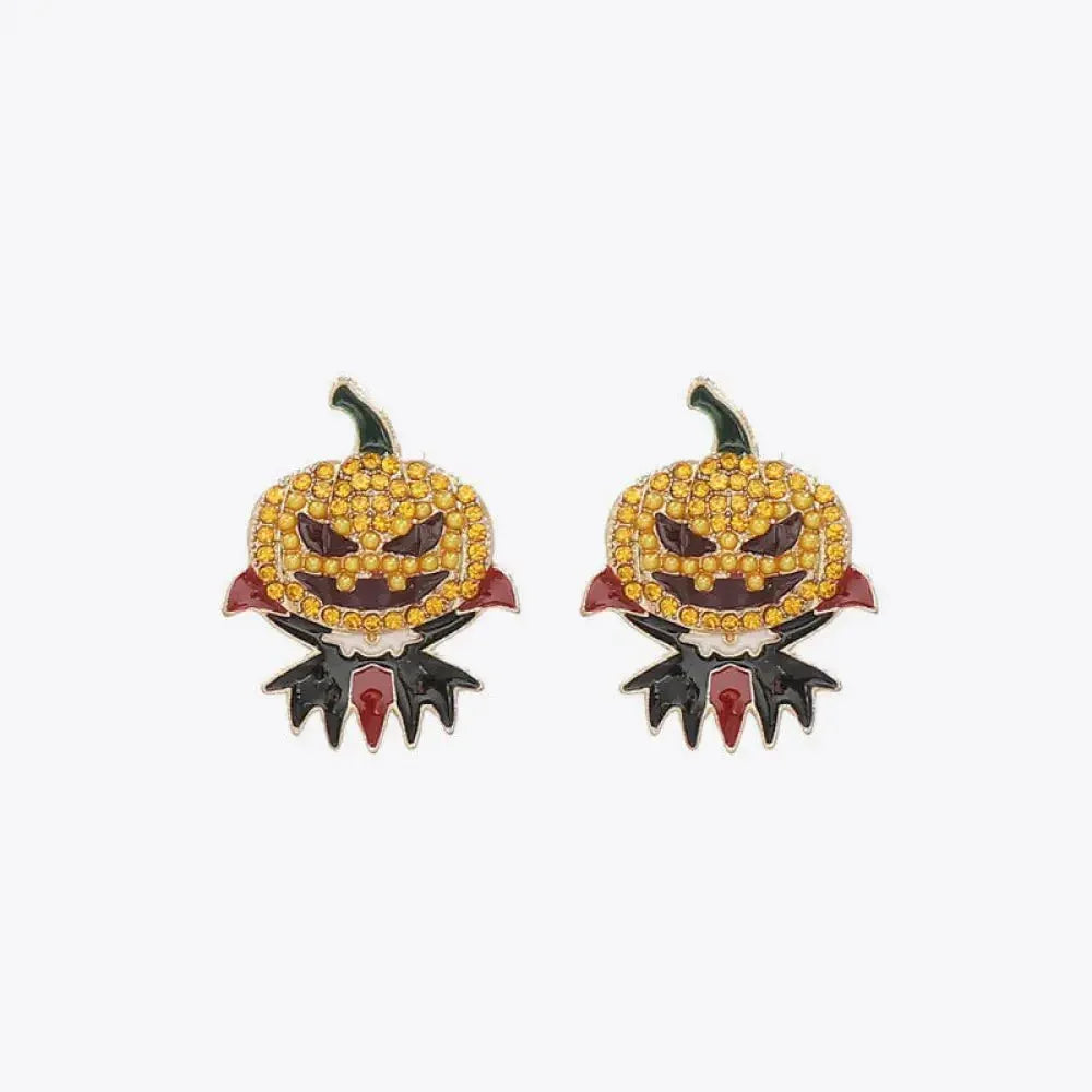 Demon Pumpkin Rhinestone Alloy Earrings - Update AvenueHalloweenTrendsi101300921121638101300921121638f2c698a94b13407aa088e85534f94da9 - MaxPurple
