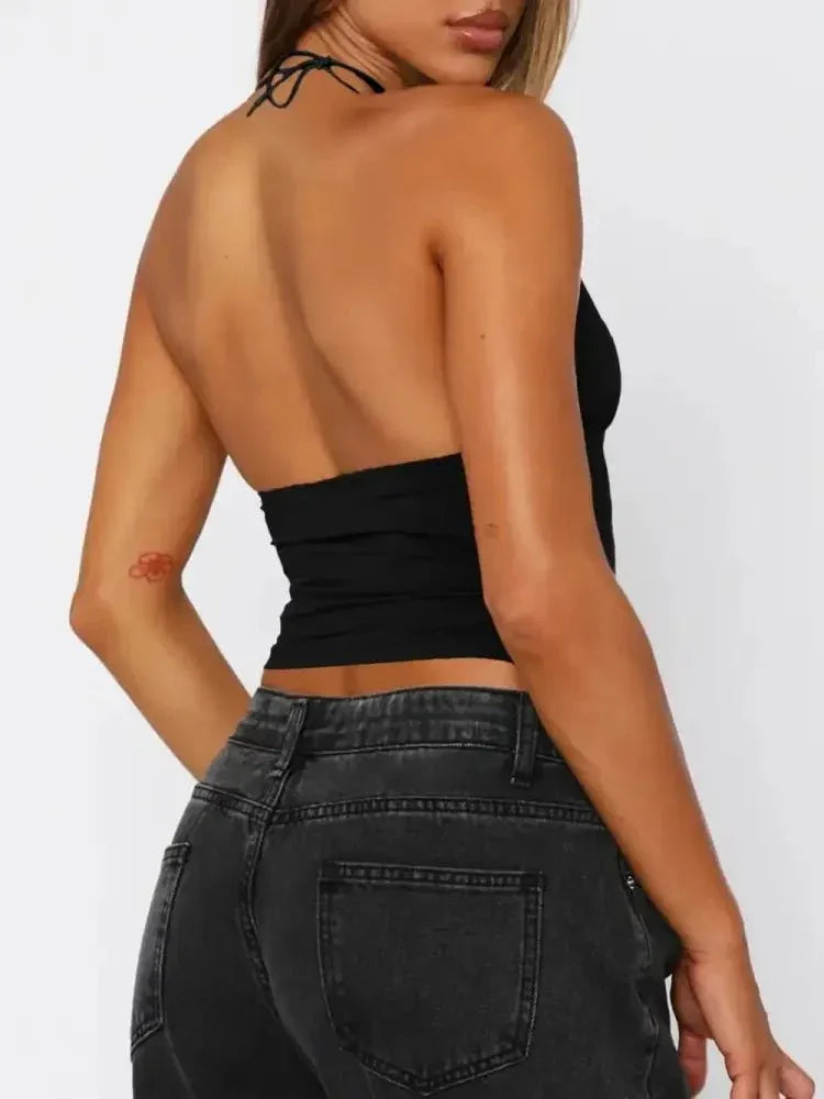 Devine Lace Detail Halter Neck Cami - Update AvenueFestival VibesTrendsi100100137181557100100137181557bb773b48 - 3d1c - 4e9e - b510 - cfe9edb20c30 - MaxBlack