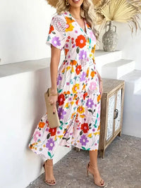 Devine Printed Johnny Collar Button Down Short Sleeve Midi Shirt Dress - Update AvenueEffortless Elegance: DressesTrendsi100100411181621100100411181621c928b898 - ffec - 441b - a66a - 180b130bbc50 - MaxBlush Pink