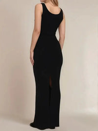 Devine Side Slit Wide Strap Maxi Dress - Update AvenueFestival VibesTrendsi100100965711704100100965711704e44d1abf - 8e7a - 423f - b267 - 6f717ffe5fa9 - MaxBlack