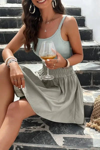 Devine Smocked Scoop Neck Mini Cami Dress - Update AvenueFestival VibesTrendsi10010000478490610010000478490697694628 - 293f - 40f4 - 956d - 292a21492e7f - MaxSage