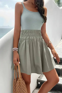 Devine Smocked Scoop Neck Mini Cami Dress - Update AvenueFestival VibesTrendsi1001000047849061001000047849067183cd8d - 1c03 - 4eda - b007 - 5cd7487a1d7d - MaxSage