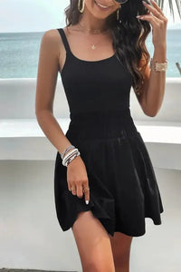 Devine Smocked Scoop Neck Mini Cami Dress - Update AvenueFestival VibesTrendsi100100004785351100100004785351480ae3fc - 8132 - 4ee1 - 96a3 - 08877f66f9ca - MaxBlack