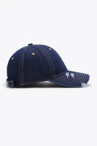 Distressed Adjustable Baseball Cap - Update AvenueTrendsi101300447697553101300447697553Distressed Adjustable Baseball CapDark Navy