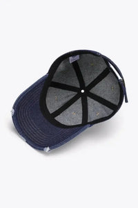 Distressed Adjustable Baseball Cap - Update AvenueTrendsi101300447697553101300447697553Distressed Adjustable Baseball CapDark Navy