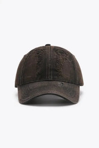 Distressed Adjustable Baseball Cap - Update AvenueTrendsi101300630204819101300630204819Distressed Adjustable Baseball CapBlack