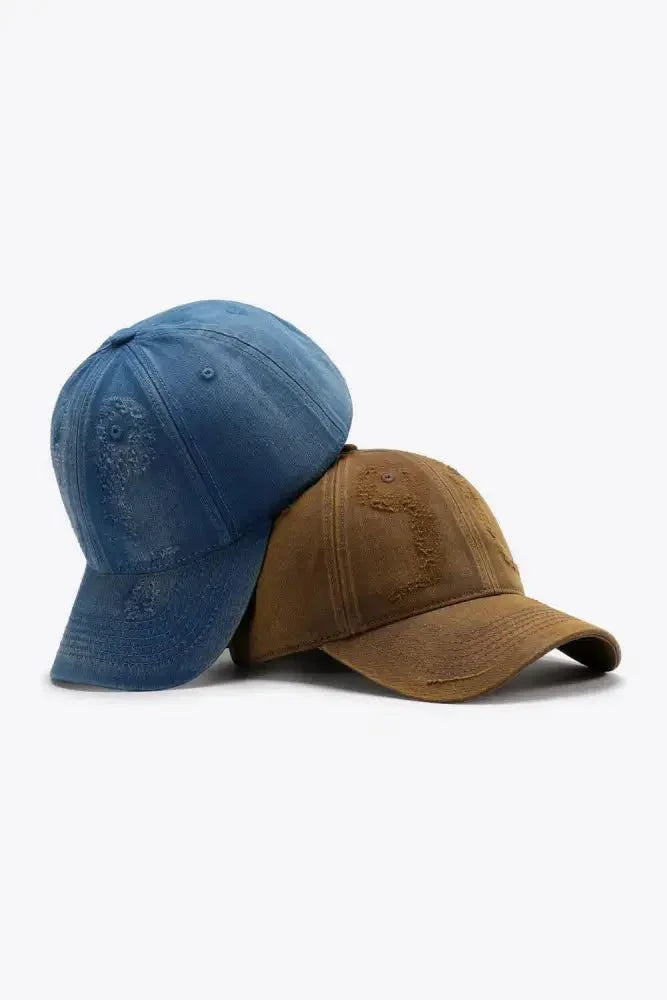 Distressed Adjustable Baseball Cap - Update AvenueTrendsi101300630209320101300630209320Distressed Adjustable Baseball CapDark Gray
