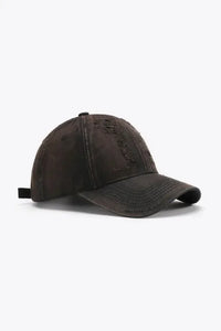 Distressed Adjustable Baseball Cap - Update AvenueTrendsi101300630209325101300630209325Distressed Adjustable Baseball CapTerracotta