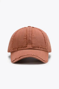 Distressed Adjustable Baseball Cap - Update AvenueTrendsi101300690266509101300690266509Distressed Adjustable Baseball CapBurnt Coral