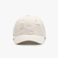 Distressed Cotton Baseball Cap