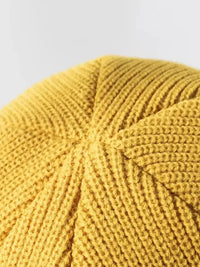 Distressed Cuffed Knit Hat