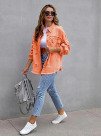Distressed Drop Shoulder Denim Jacket - Update AvenueTrendsi1001002817641761001002817641761eece67ee7fa46858c079f32b7262145 - MaxTangerine