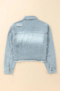 Distressed Pearl Trim Button Up Denim Jacket - Update AvenueTrendsi100100874182743100100874182743563f2a51 - 5922 - 4926 - 8d86 - 7e8207db6689 - MaxLight