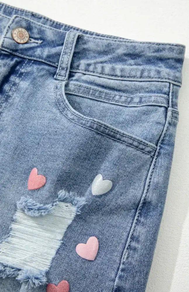 Distressed Raw Hem Heart Denim Skirt - Update AvenueDenim Dresses & SkirtsTrendsi10010099930794410010099930794424e05e05 - fd28 - 4dca - af80 - 8f720d7e20b4 - MaxMedium