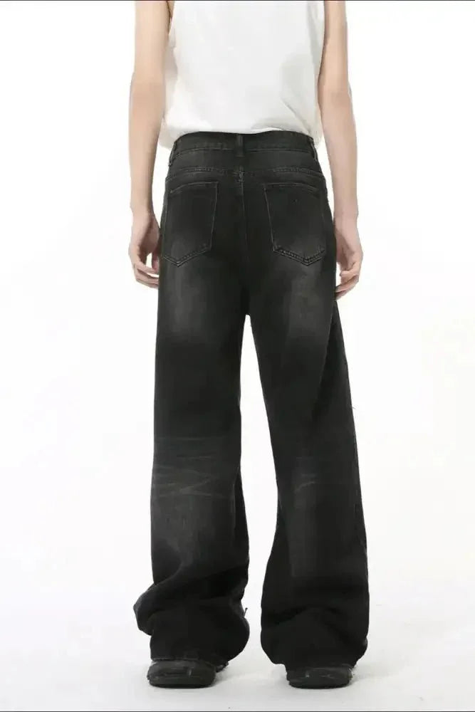 Distressed Wide Leg Jeans - Update AvenueTrendsi100400963963864100400963963864Distressed Wide Leg JeansMedium