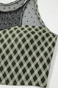 Dotted Mesh Plaid Patchwork High Waisted Swim Set - Update AvenueTrendsi10010019760944910010019760944994dbd530 - 1f99 - 4893 - b7db - 0817304d157f - MaxMoss