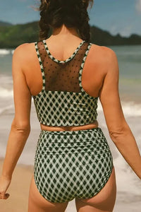 Dotted Mesh Plaid Patchwork High Waisted Swim Set - Update AvenueTrendsi100100197609449100100197609449ef4f7ca0 - f6c3 - 41ed - 9667 - 046cbffe60d6 - MaxMoss