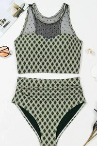 Dotted Mesh Plaid Patchwork High Waisted Swim Set - Update AvenueTrendsi100100197609449100100197609449d05c598e - a725 - 4010 - 9ecb - b8b3a1d90ad3 - MaxMoss