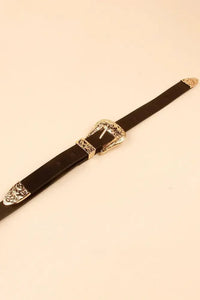 Double Buckle PU Leather Belt - Update AvenueTrendsi100100908332750100100908332750Double Buckle PU Leather BeltBlack