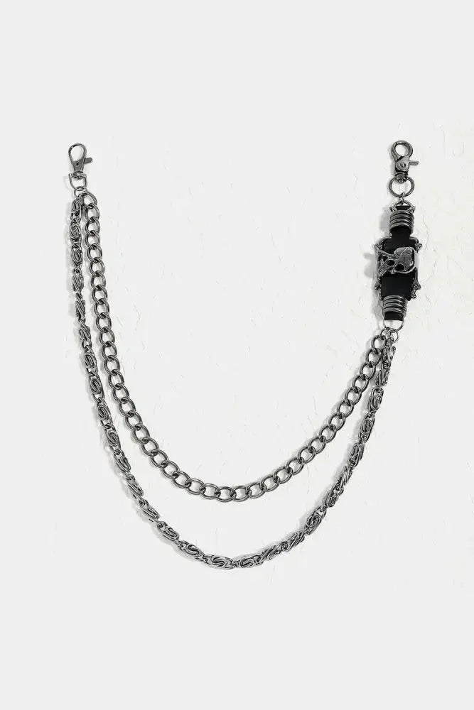 Double Layer Alloy Chain Belt - Update AvenueTrendsi101300918857239101300918857239Double Layer Alloy Chain BeltBlack