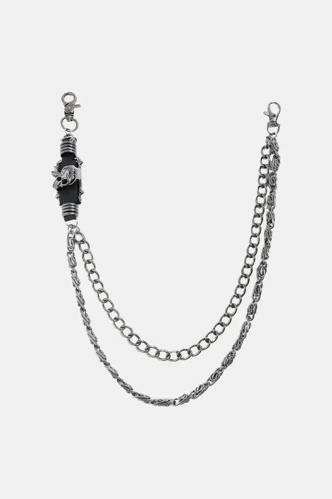 Double Layer Alloy Chain Belt - Update AvenueTrendsi101300918857239101300918857239Double Layer Alloy Chain BeltBlack