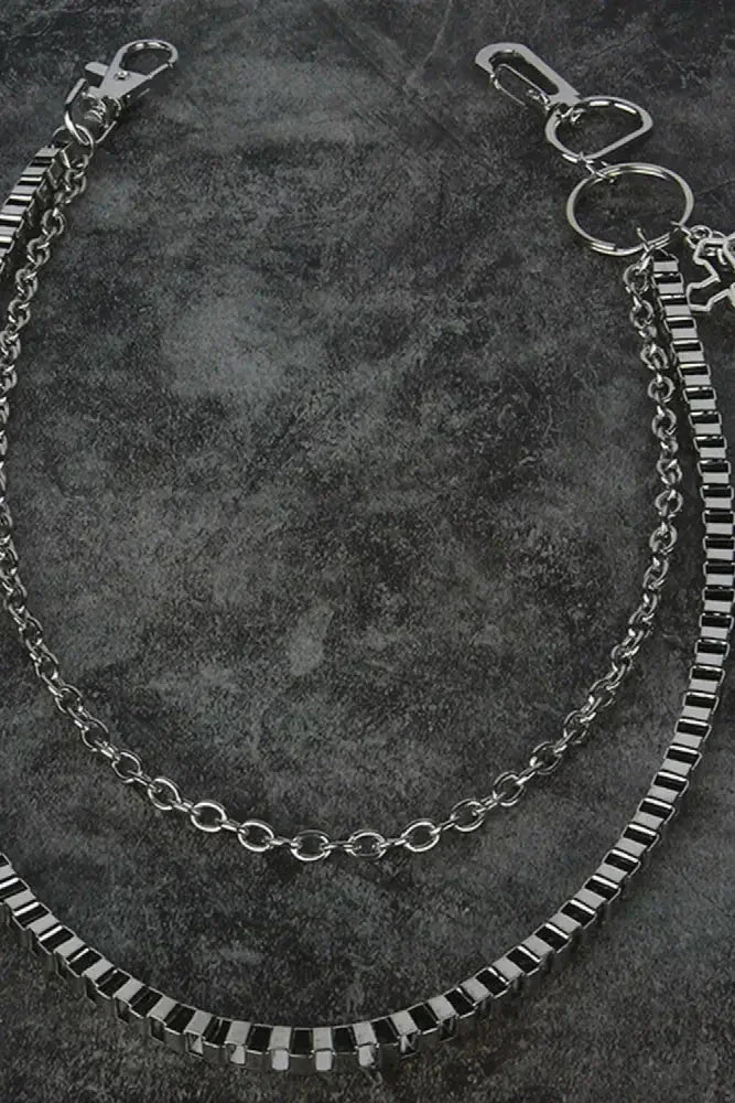 Double - Layered Cross Waist Chain - Update AvenueTrendsi100100857636870100100857636870Double - Layered Cross Waist ChainSilver