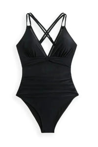 Double Spaghetti Strap One - Piece Swimwear - Update AvenueTrendsi1001003622481891001003622481895830b94a - 707f - 4d01 - a357 - 58f721ce98f6 - MaxBlack