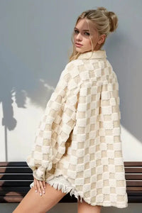 Double Take Button Up Fuzzy Checkered Shacket - Update AvenueTrendsi1001004550818791001004550818793e14f821 - c3ce - 4045 - 860f - 9085cc7cd32f - MaxCream