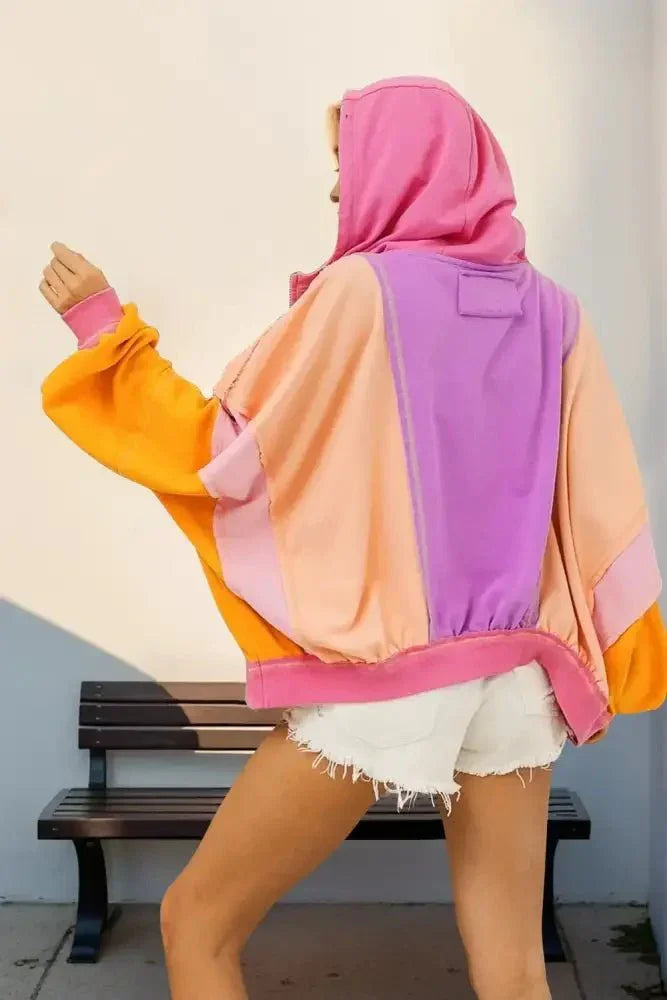 Double Take Full Size Color Block Zip Up Hoodie - Update AvenueVacation StyleTrendsi100100166501755100100166501755b587e04b - 32b3 - 4cbf - 822a - 0e74aa83f556 - MaxHeliotrope Purple