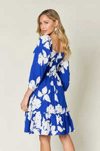 Double Take Full Size Floral Ruffle Hem Smocked Dress with Pockets - Update AvenueVacation StyleTrendsi100100451787879100100451787879595e2c80 - b9e2 - 4f36 - b463 - 47f6091393ec - MaxRoyal Blue